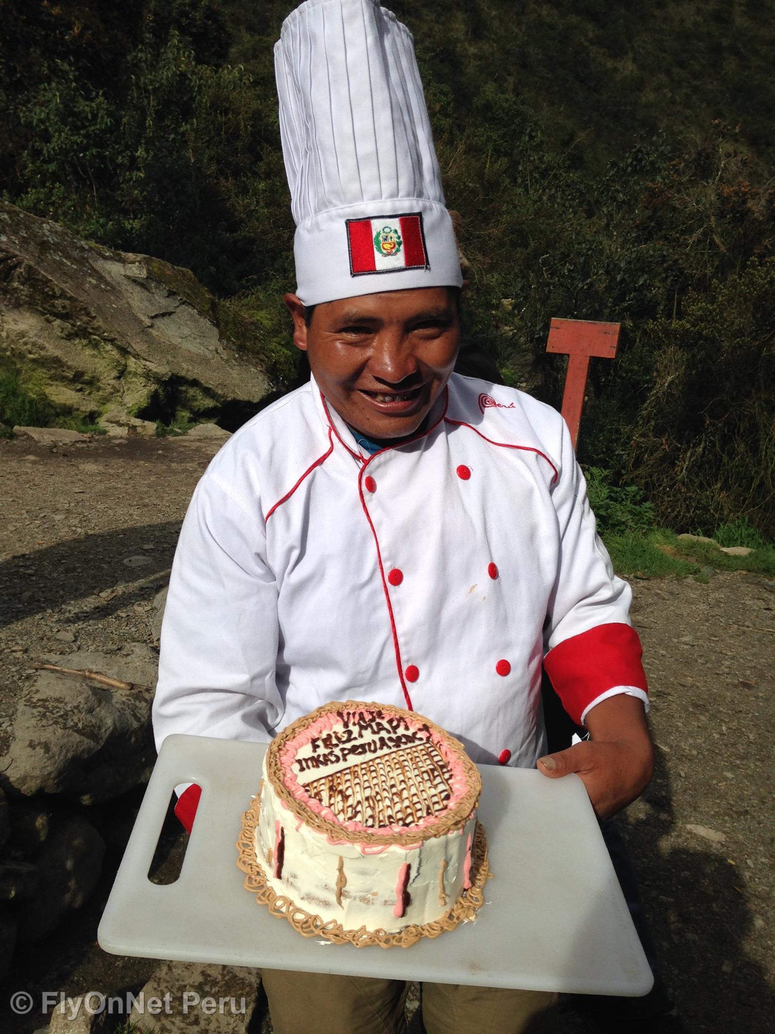 Album photos: Notre Chef préparant un gâteau