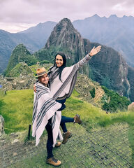 Randonneurs au Machu Picchu